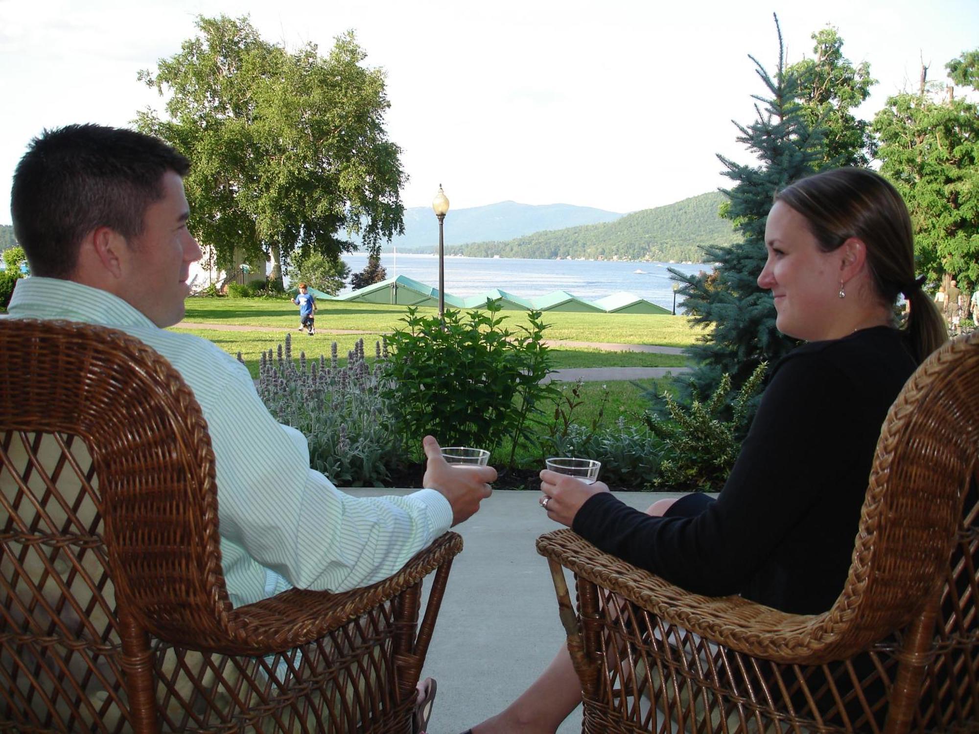 Fort William Henry Hotel Lake George Exterior foto