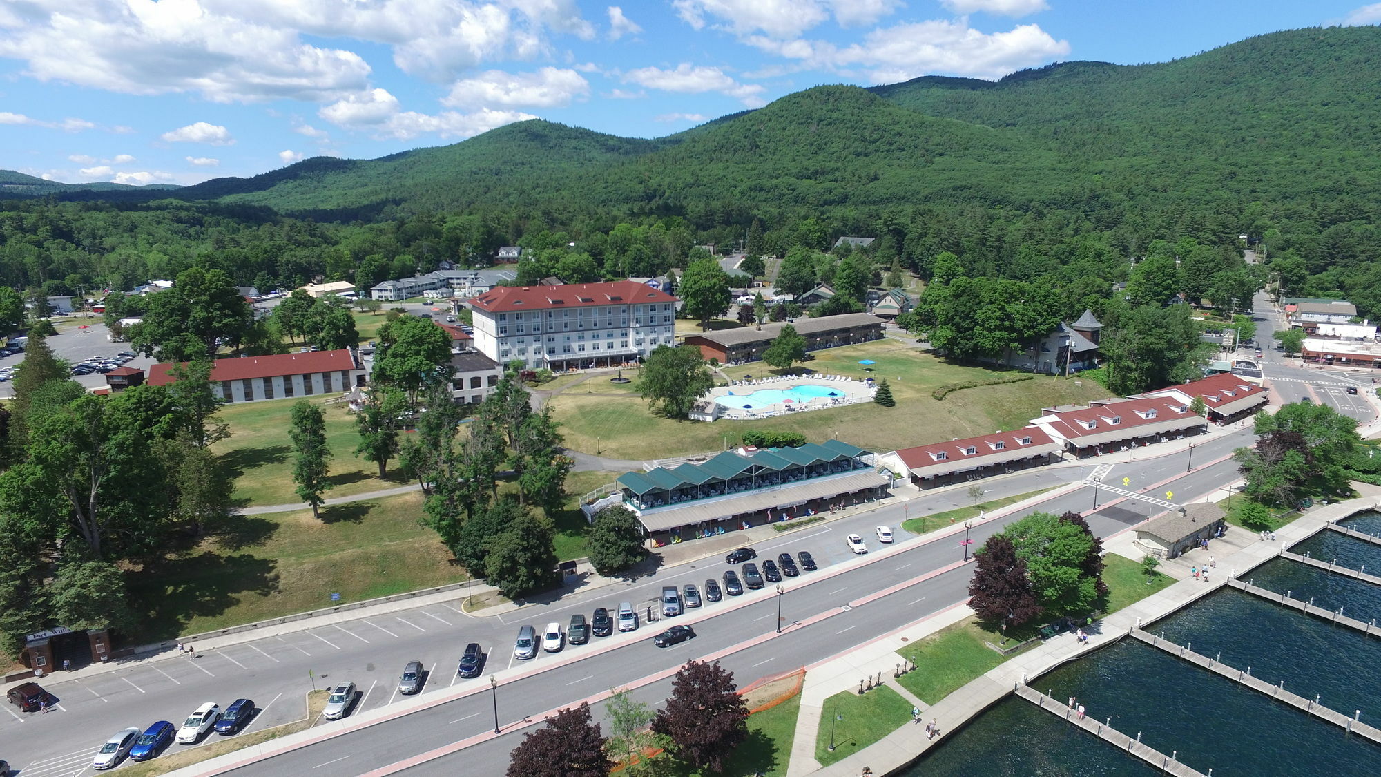 Fort William Henry Hotel Lake George Exterior foto