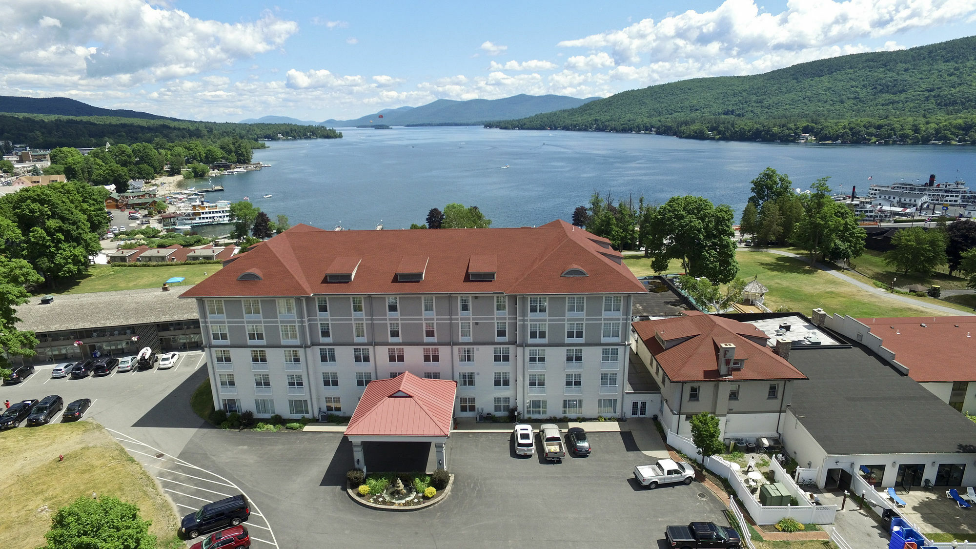 Fort William Henry Hotel Lake George Exterior foto